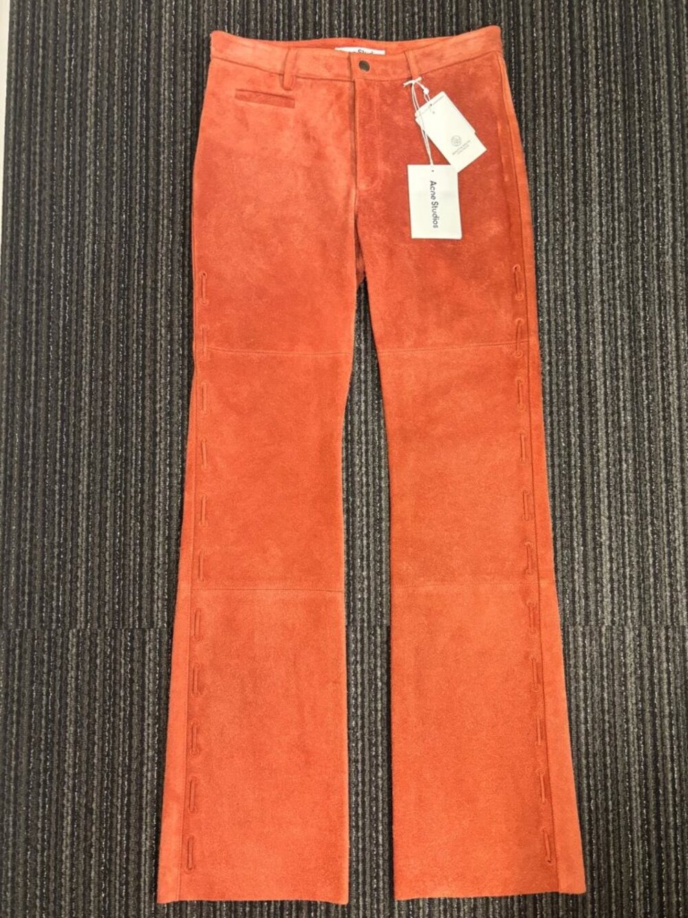 RARE Acne Studios Suede Authentic Leather Pants